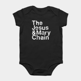 Jesus And Mary Chain Names  / Shoegaze Fan Design Baby Bodysuit